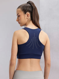 HRX by Hrithik Roshan Full Coverage Lightly Padded- Rapid-Dry Running Bra