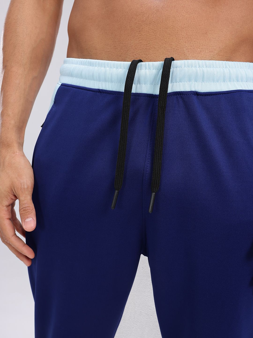 HRX by Hrithik Roshan Men Colourblock Rapid-Dry Running Joggers
