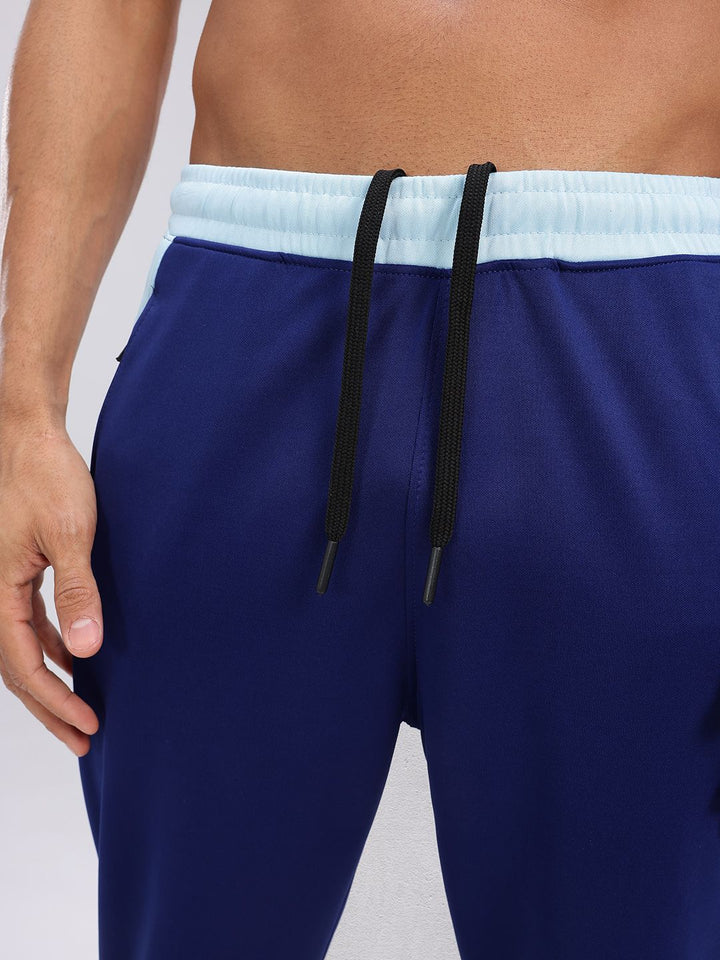 HRX by Hrithik Roshan Men Colourblock Rapid-Dry Running Joggers