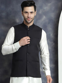 Jompers Mandarin Collar Nehru Jacket