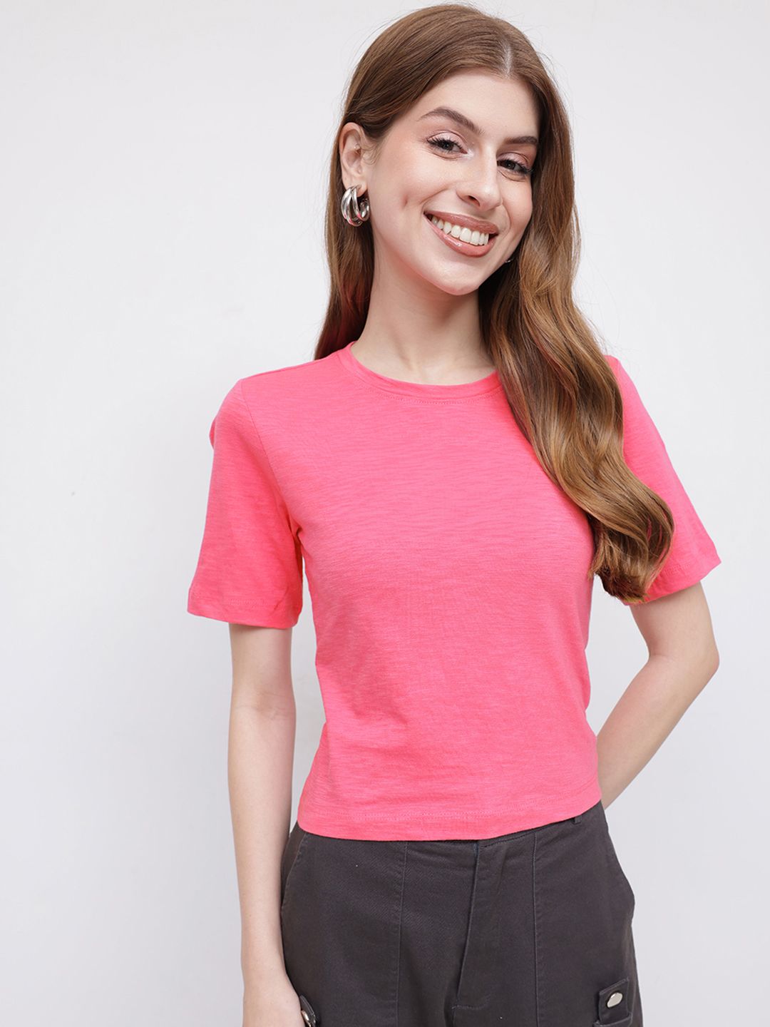 DressBerry 90s Babe Reboot Not-So-Basic Styled Back Top