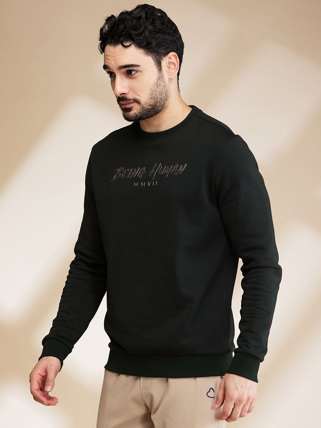 Being Human Men Printed Sweatshirt
