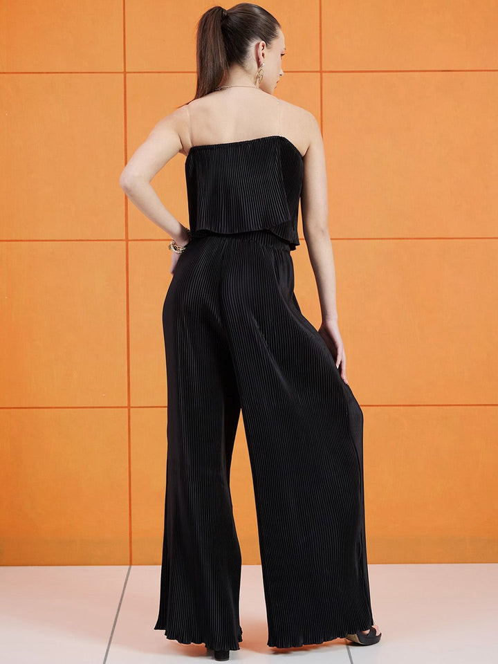 STREET 9 Off Shoulder Crop Top & Mid-Rise Trouser