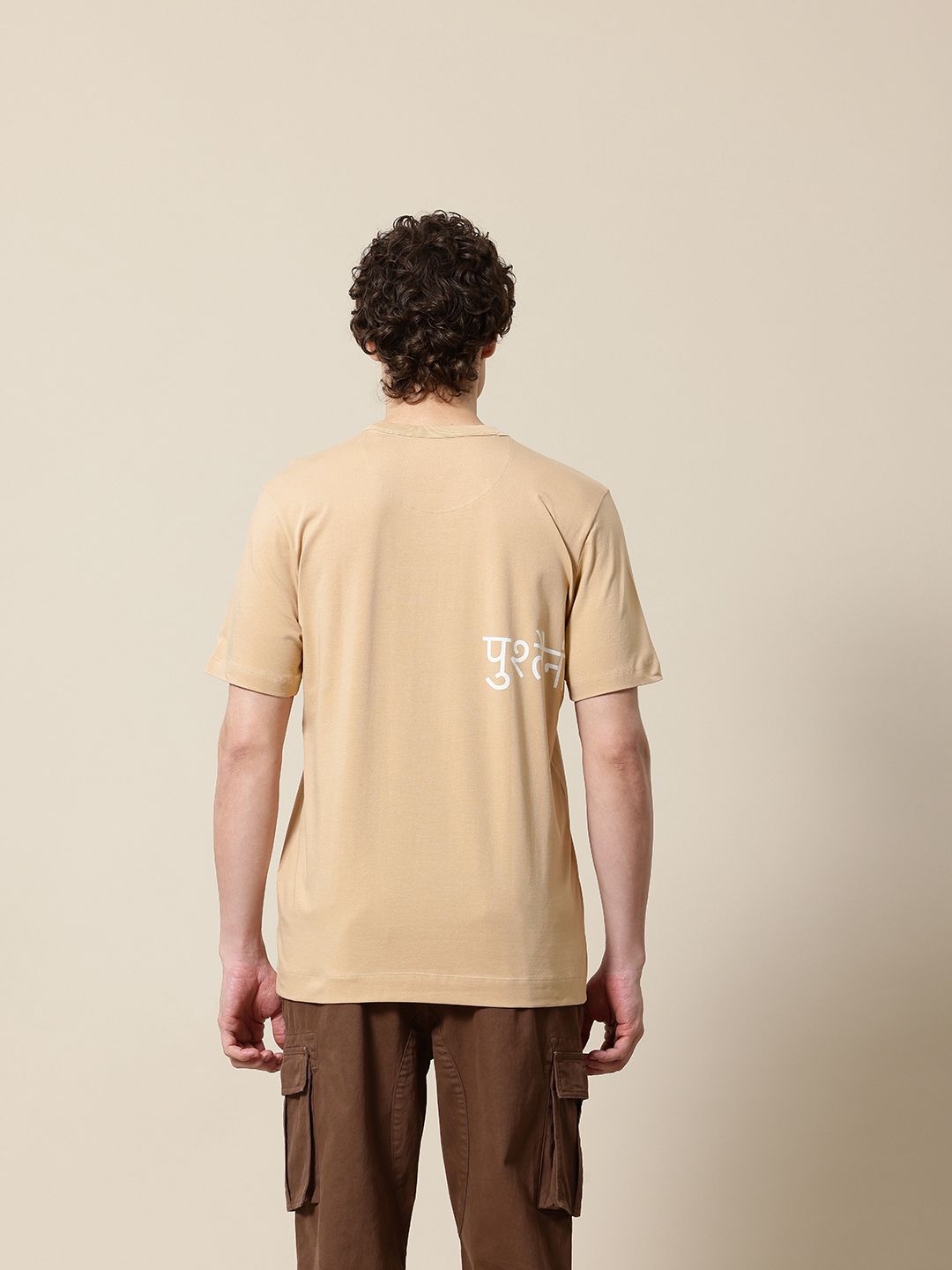 Mr Bowerbird Typography Printed Pushtaini Musafir T-shirt