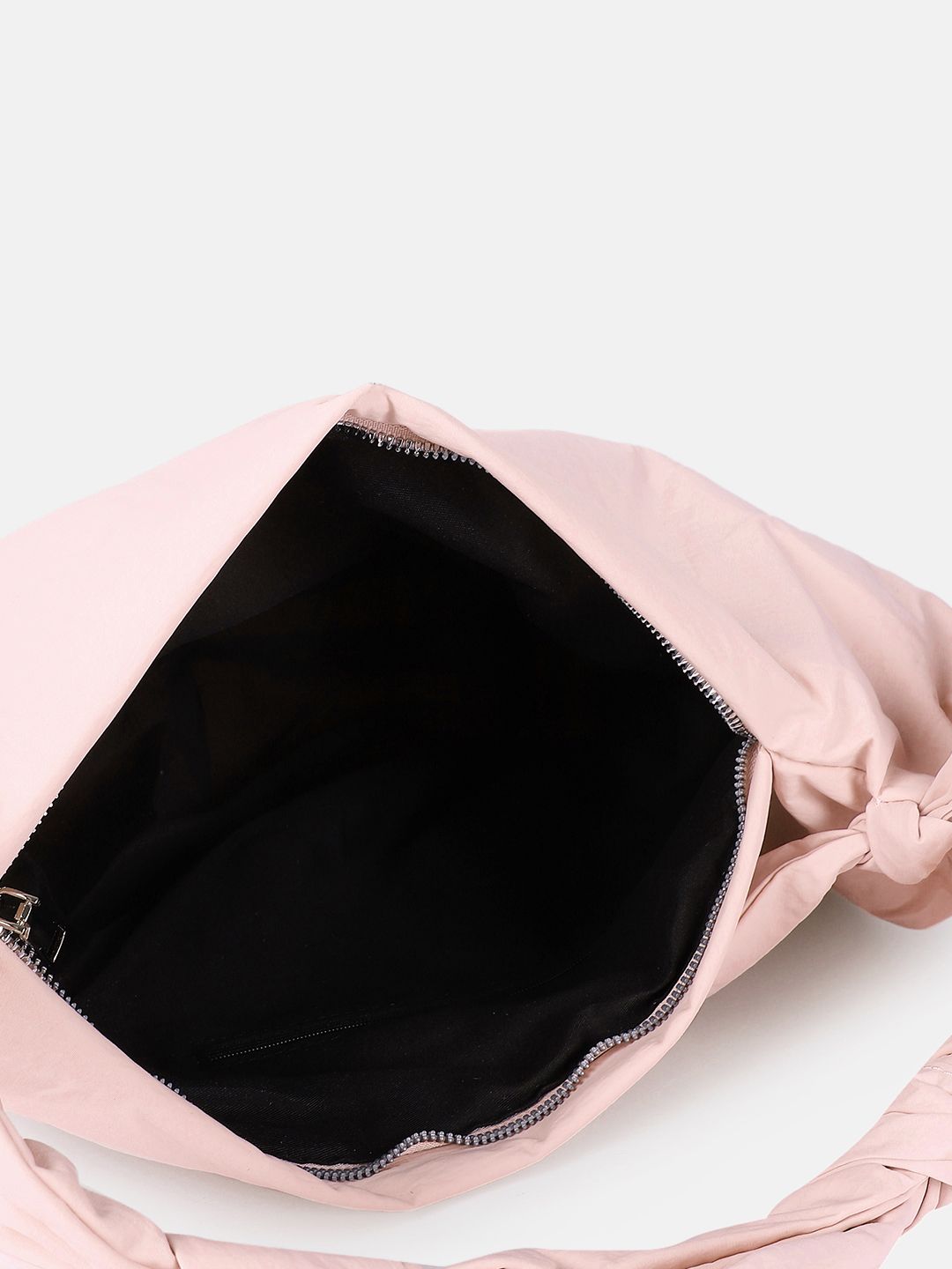 DressBerry Half Moon Shoulder Bag with Bow Detail