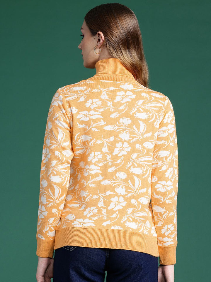 DressBerry Women Floral Acrylic Pullover
