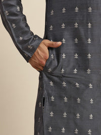 SOJANYA Kurta Sutera Katun Motif Etnik