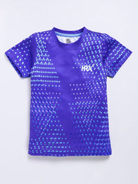 HRX by Hrithik Roshan Boys Geometric Printed T-shirt