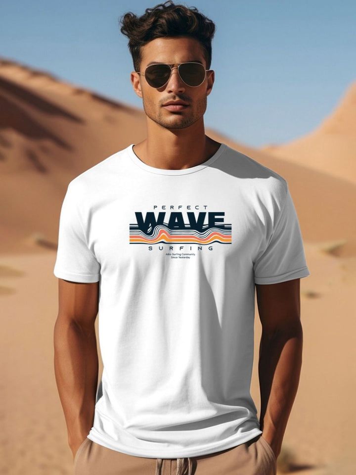 ADRO Men Printed T-shirt