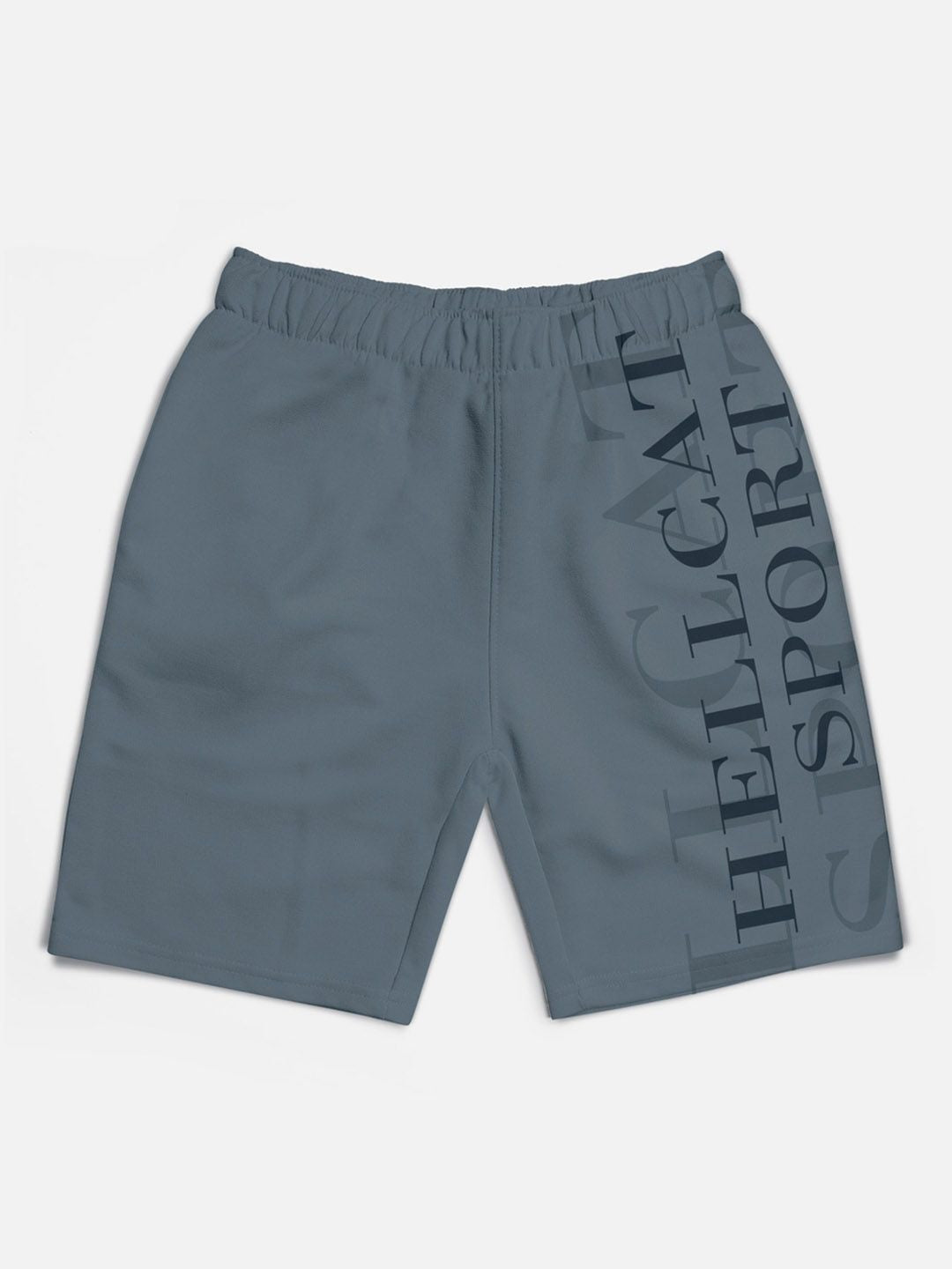 HELLCAT Pack of 5 Boys Trendy Printed Mid Rise Cotton Shorts