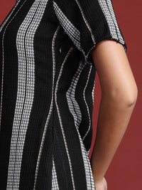 all about you Striped Pure Cotton Sheath Dress