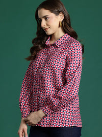 DressBerry Printed Casual Shirt