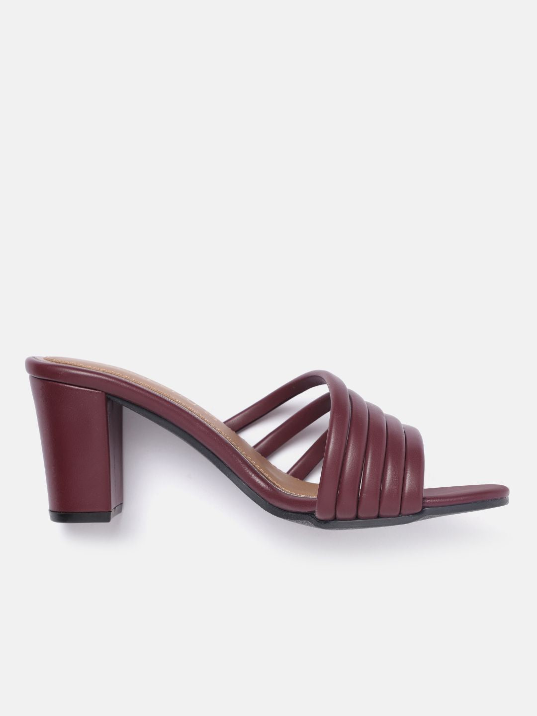 DressBerry Strappy Block Sandals