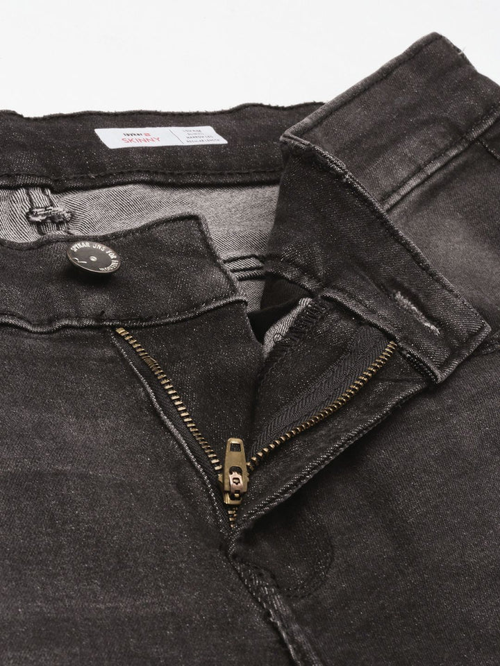 SPYKAR Men Skinny Slim Fit Low-Rise Light Fade Stretchable Jeans