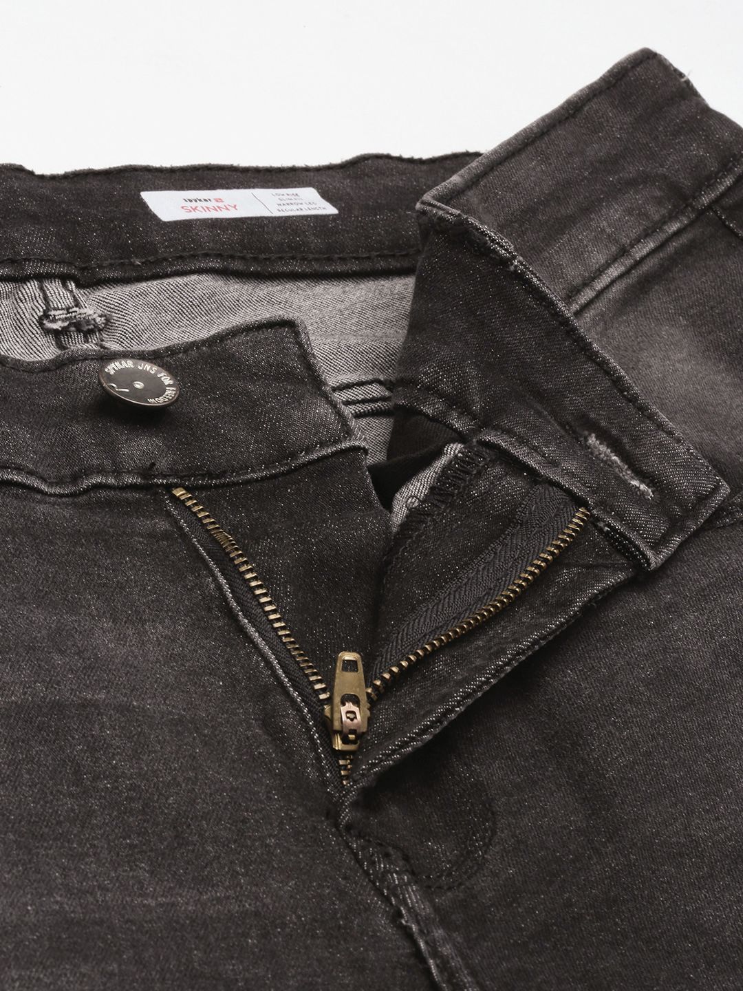 SPYKAR Men Skinny Slim Fit Low-Rise Light Fade Stretchable Jeans