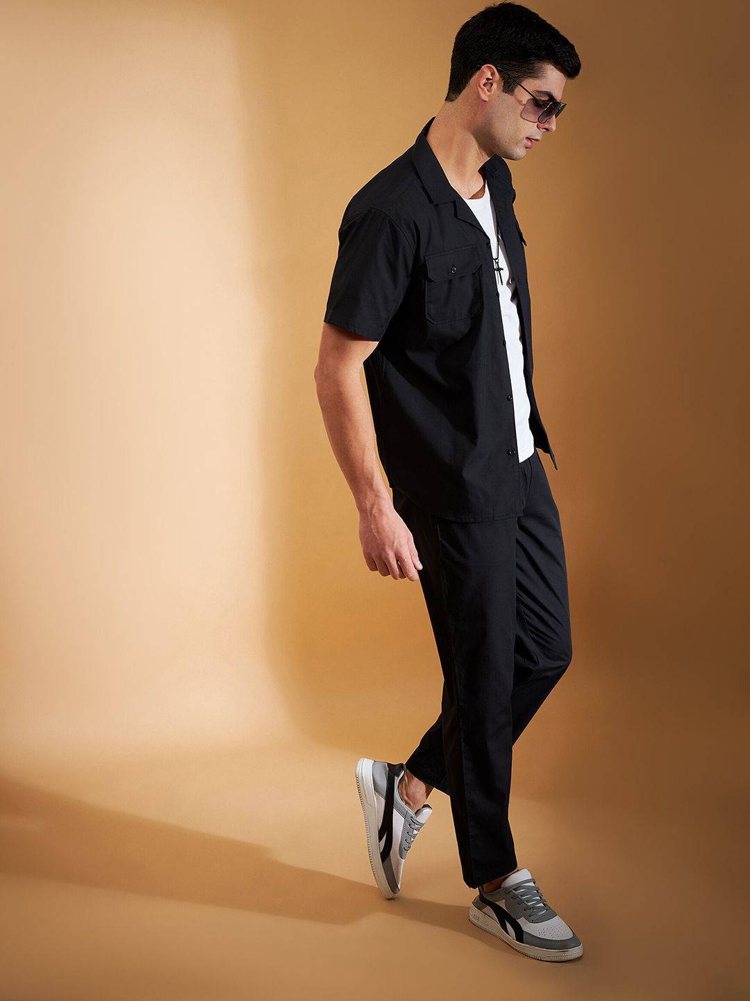 DENNISON Shirt Collar Pure Cotton Shirt & Trousers