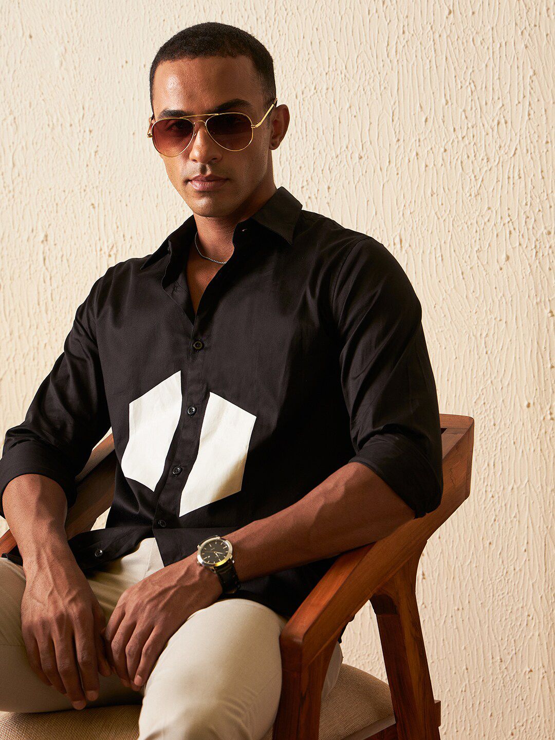 DENNISON Smart Slim Fit Casual Shirt