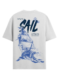 ADRO Men Graphic Printed Round Neck Cotton Oversized T-Shirt