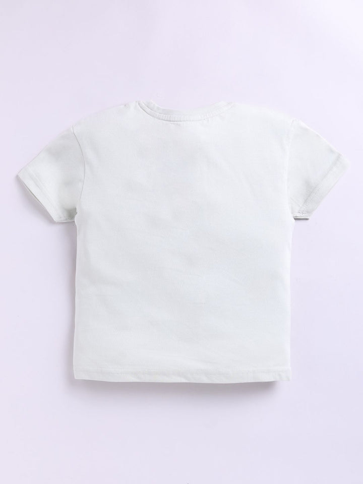 Happy Faces Girls Barbie Printed Pure Cotton Longline T-shirt