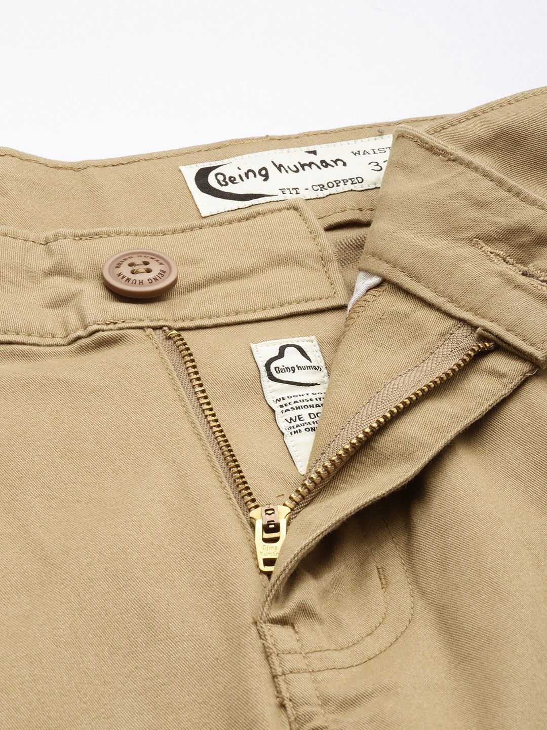 Being Human Men Classic Chinos Trousers