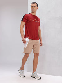 HRX by Hrithik Roshan Typography Printed Rapid-Dry Running T-shirt