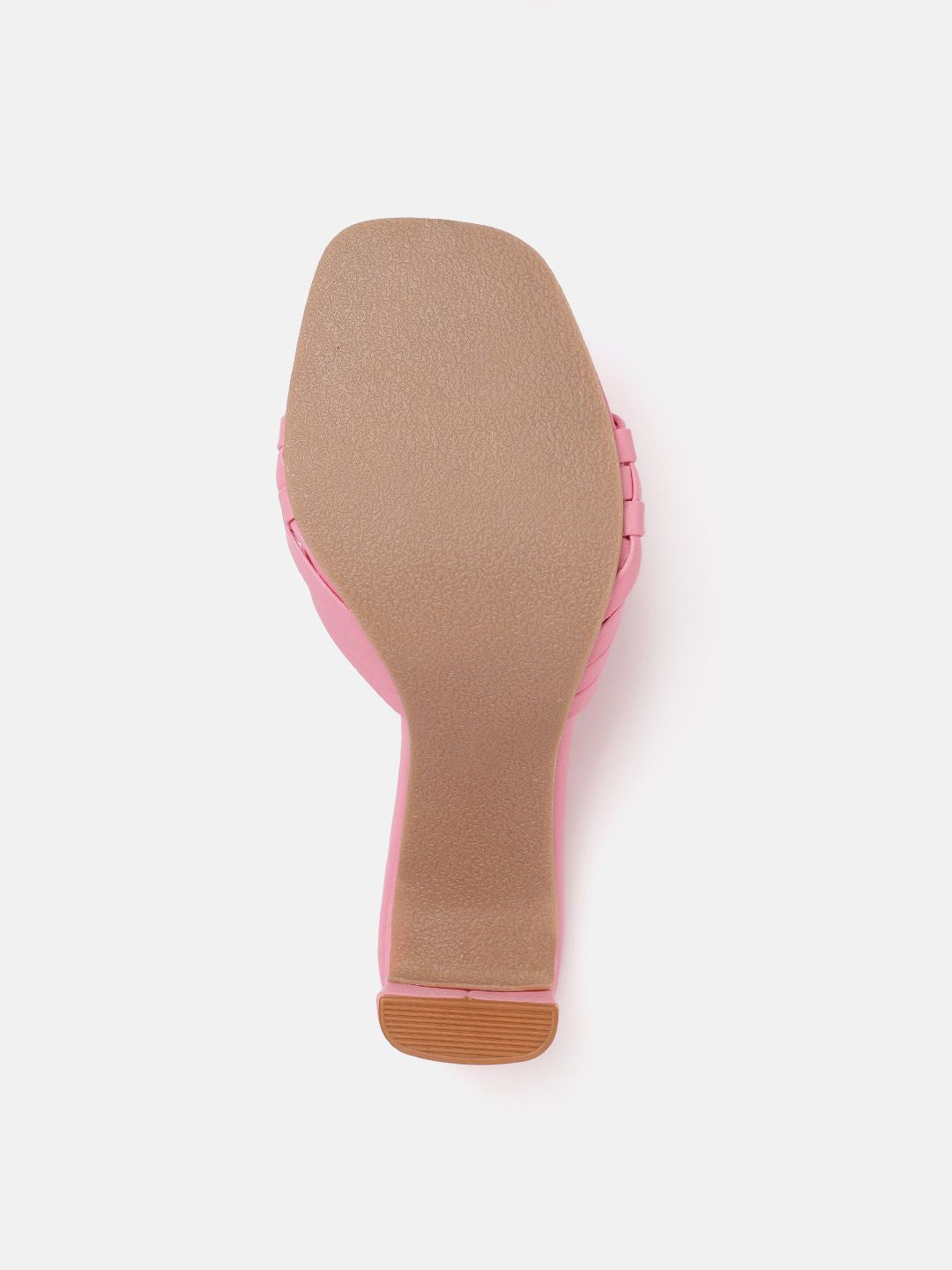 DressBerry Textured Block Heels