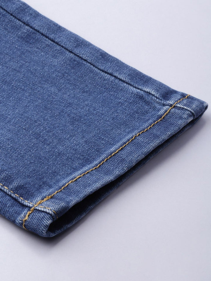 DressBerry Women Blue Super Skinny Fit Jeggings