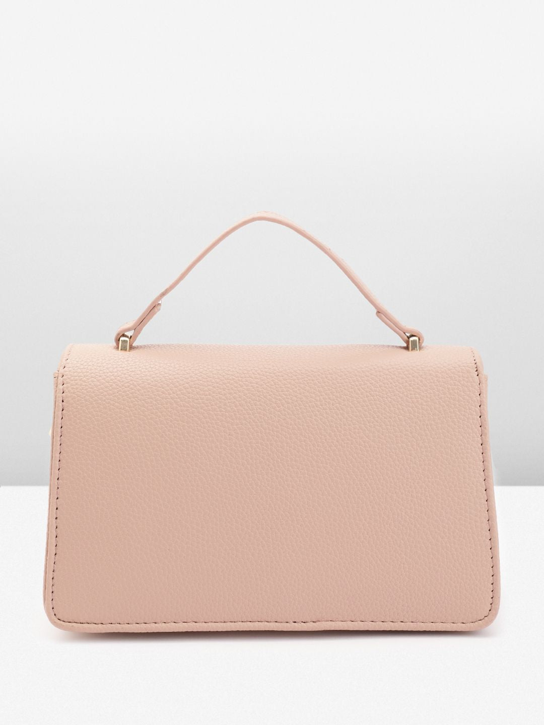 DressBerry Solid Structured Satchel