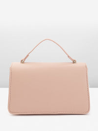 DressBerry Solid Structured Satchel
