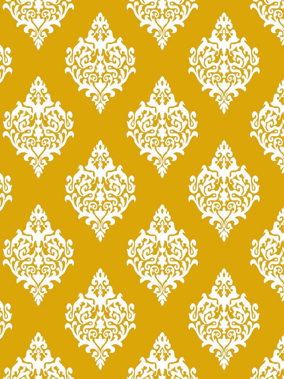 URBAN SPACE Mustard Set of 2 Window Curtains
