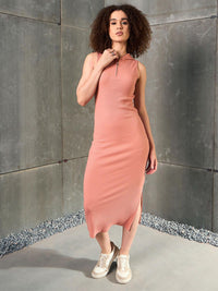 SASSAFRAS Bodycon Maxi Dress