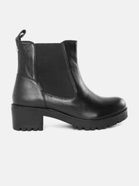Lino Perros Women Mid-Top Block Heels Regular Boots