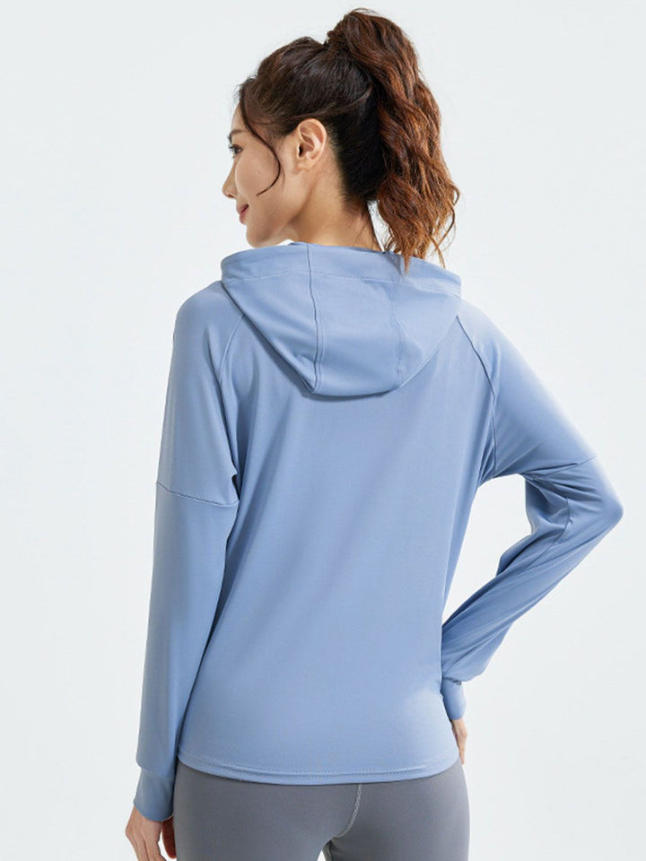 HRX by Hrithik Roshan Women Hooded Solid Sporty Jacket