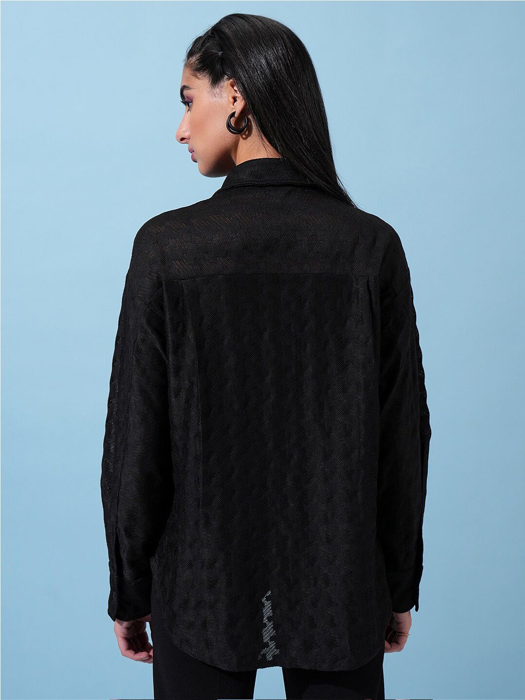 Baju Crochet Bahu Longgar Tokyo Talkies Wanita