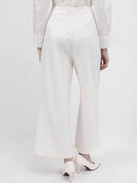 RAREISM Regular Fit Comfort Cotton High-Rise Parallel Trousers