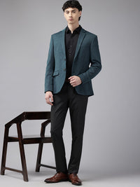 Park Avenue Super Slim Fit Single-Breasted Blazer