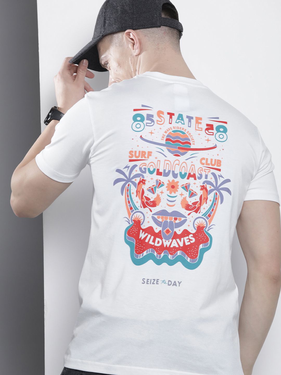 The Indian Garage Co Men Graphic Printed T-shirt