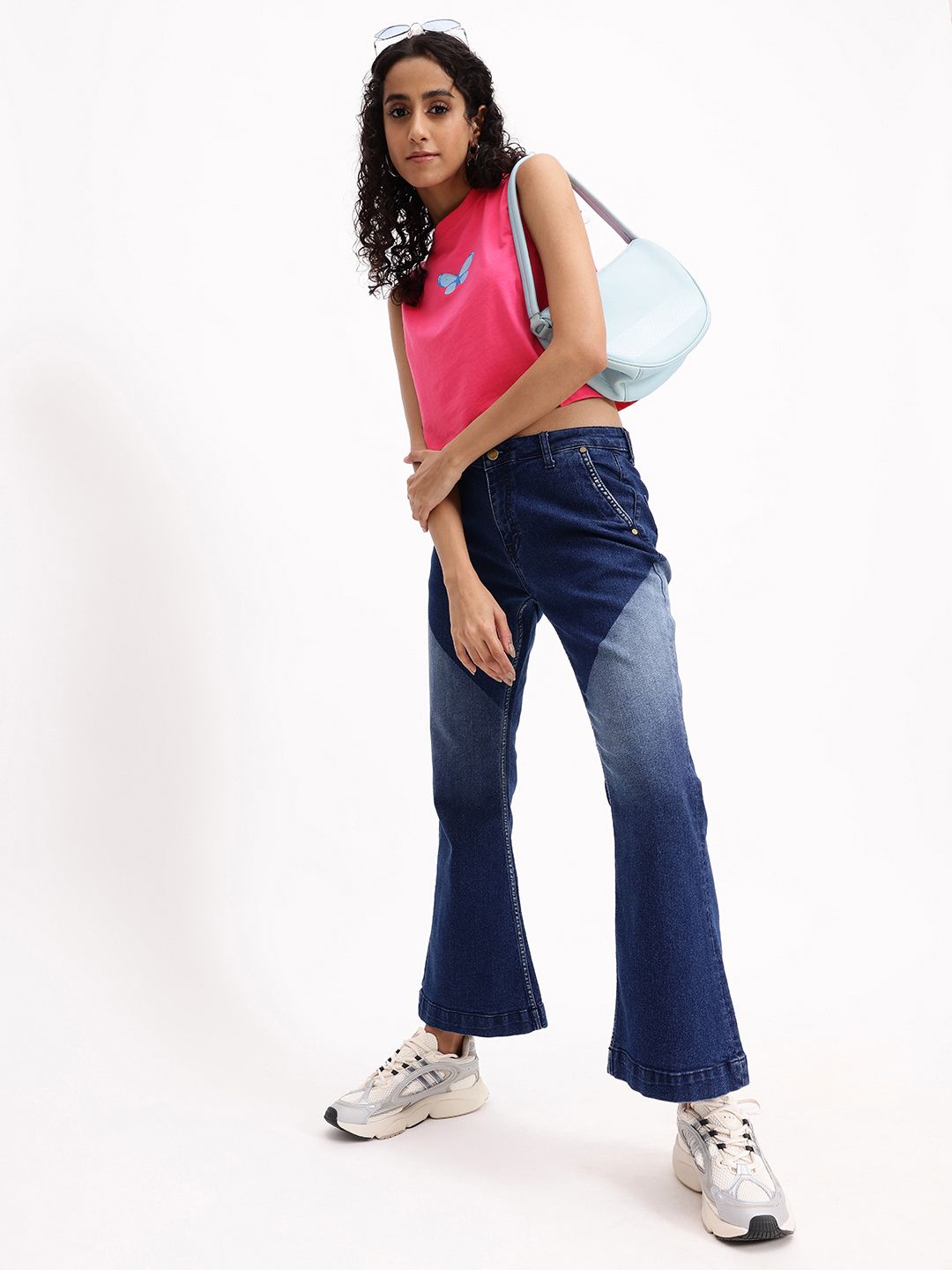 DressBerry Sense Of Freedom Sleeveless Crop T-shirt