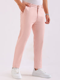The Indian Garage Co Men Slim Fit Mid-Rise Trousers