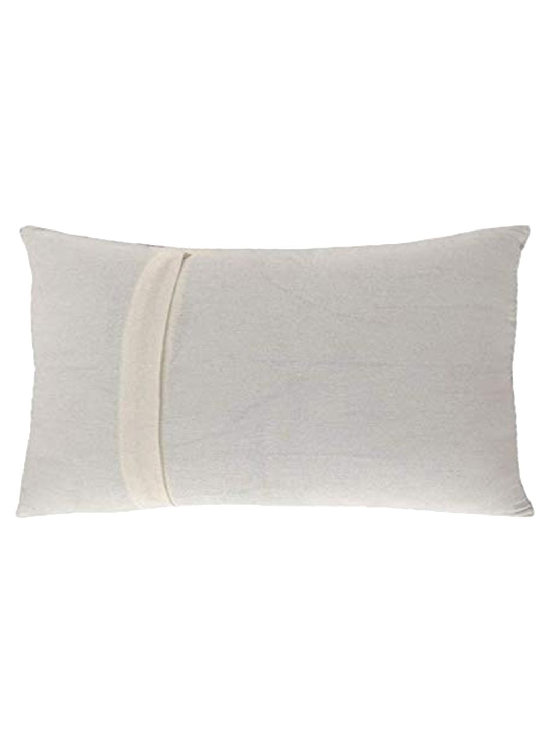 STITCHNEST Green & White Set of 2 Rectangle Cushion Covers