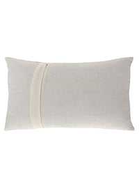 STITCHNEST Green & White Set of 2 Rectangle Cushion Covers