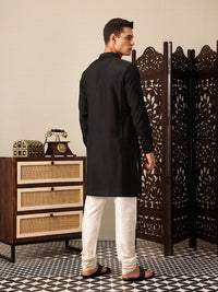 House of Pataudi Yoke Design Thread Work Rozana Kurta