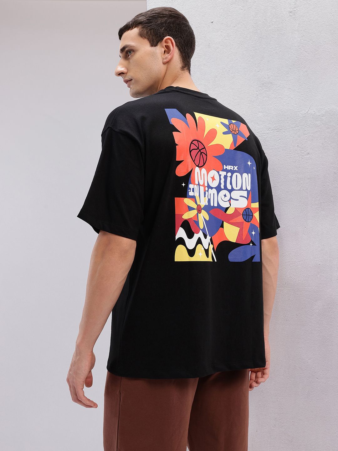 HRX by Hrithik Roshan Printed Relaxed Lifestyle T-shirt