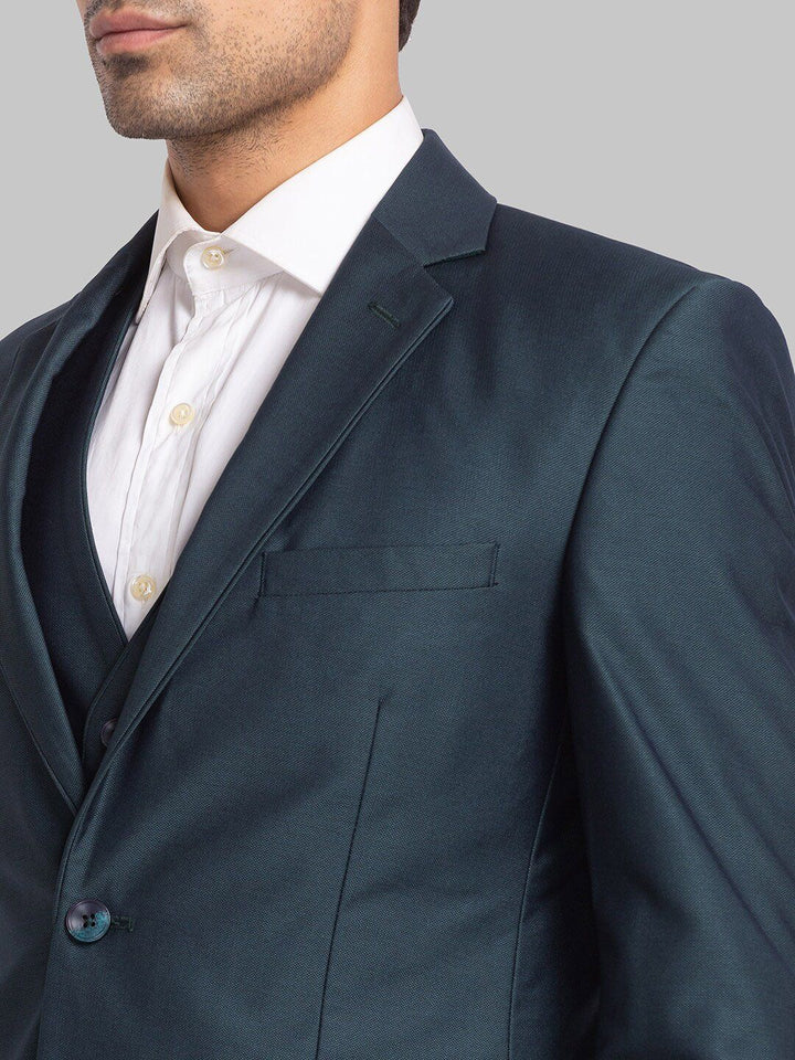 Park Avenue Men Single Breasted Slim Fit 3-Peice Formal Suit