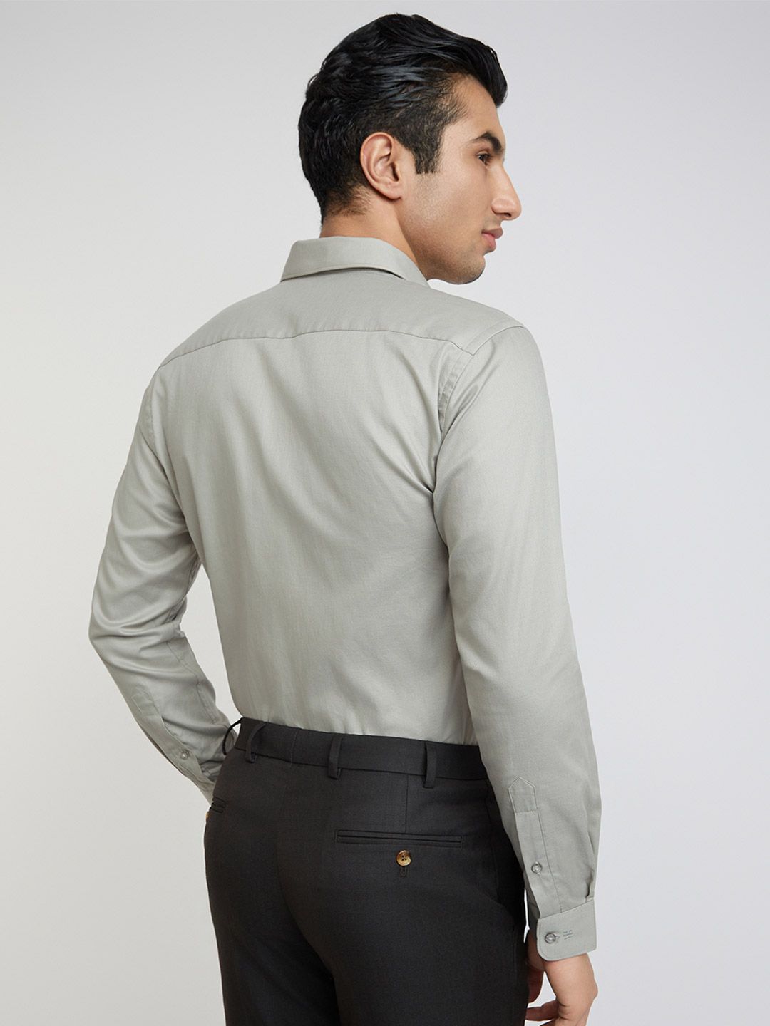 Raymond Slim Fit Opaque Pure Cotton Formal Shirt