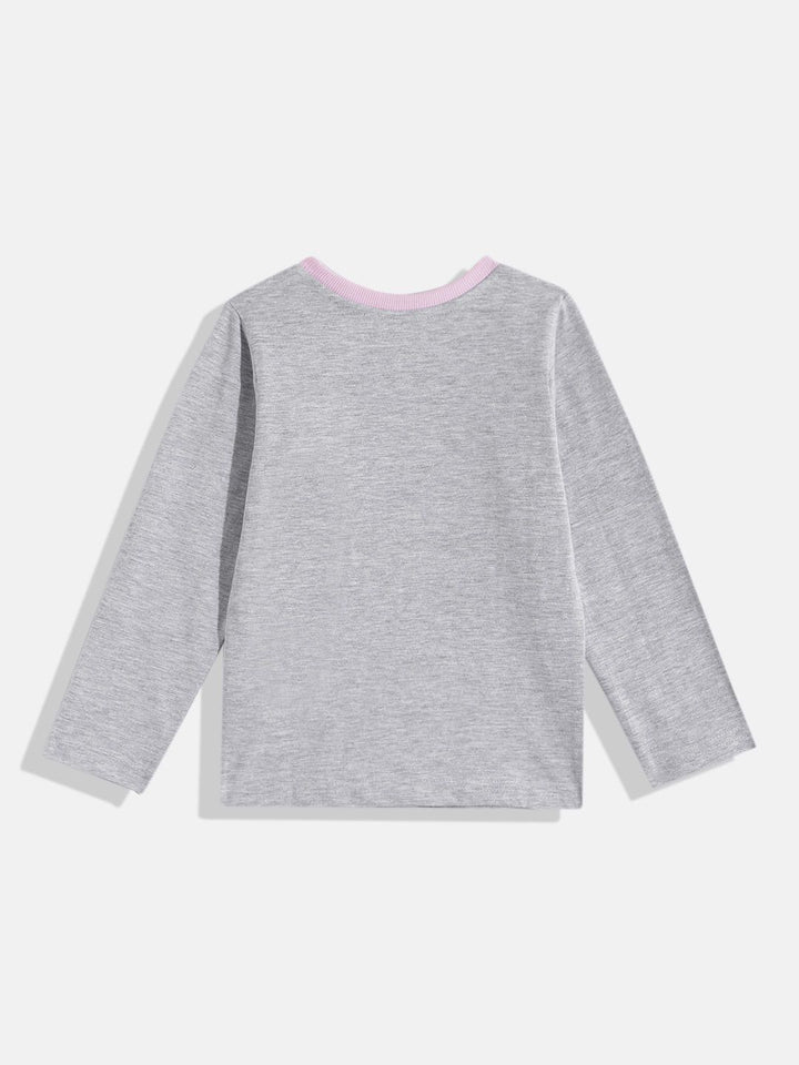 Moms Love Kids Girls Printed Pure Cotton Clothing Set