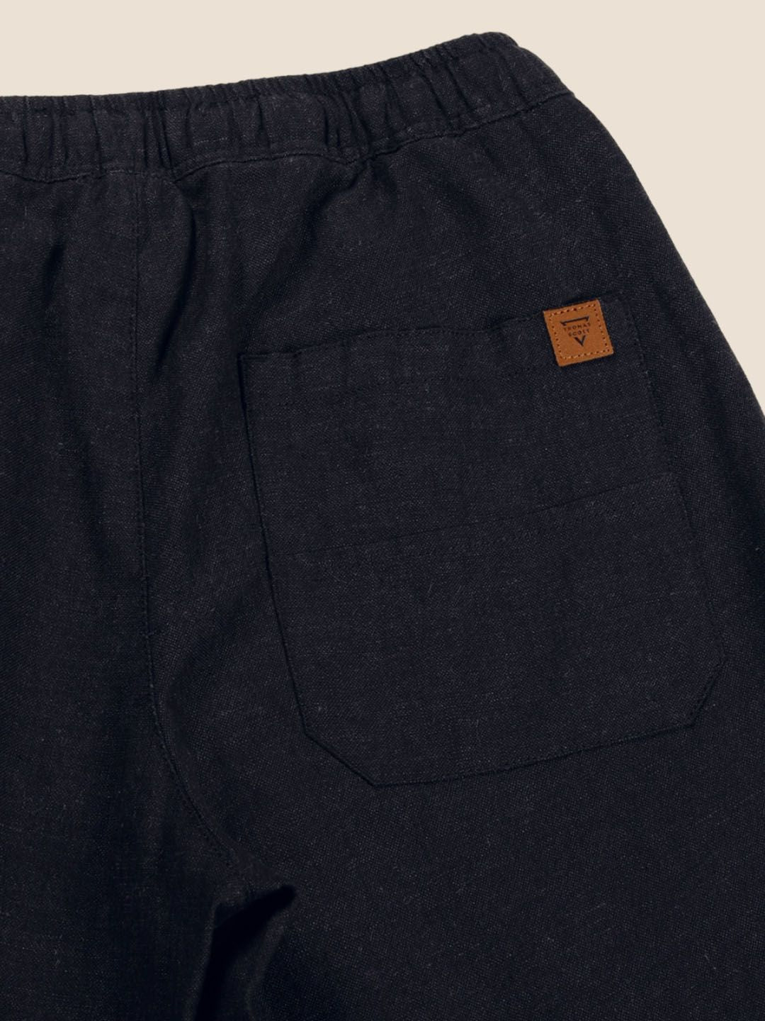 Thomas Scott Men Classic Cotton Linen Casual Trouser