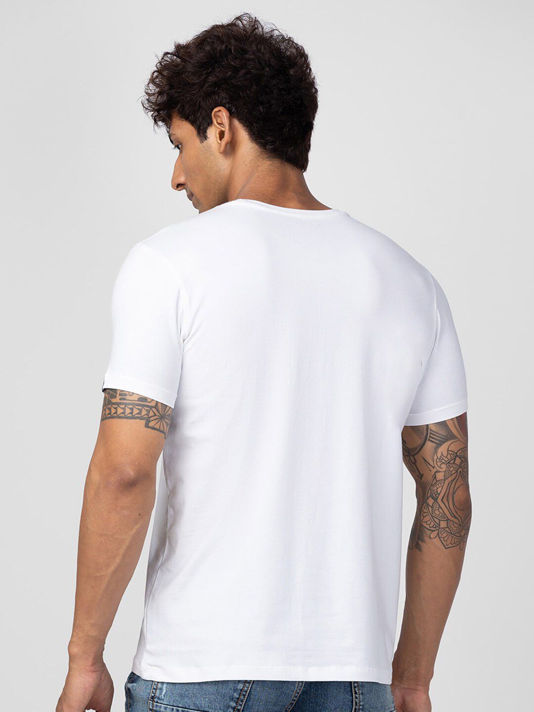 SPYKAR Men Typography Printed T-shirt