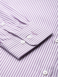 Park Avenue Slim Fit Striped Formal Shirt