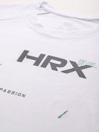 HRX by Hrithik Roshan Rapid-Dry Typography Print Running T-shirt